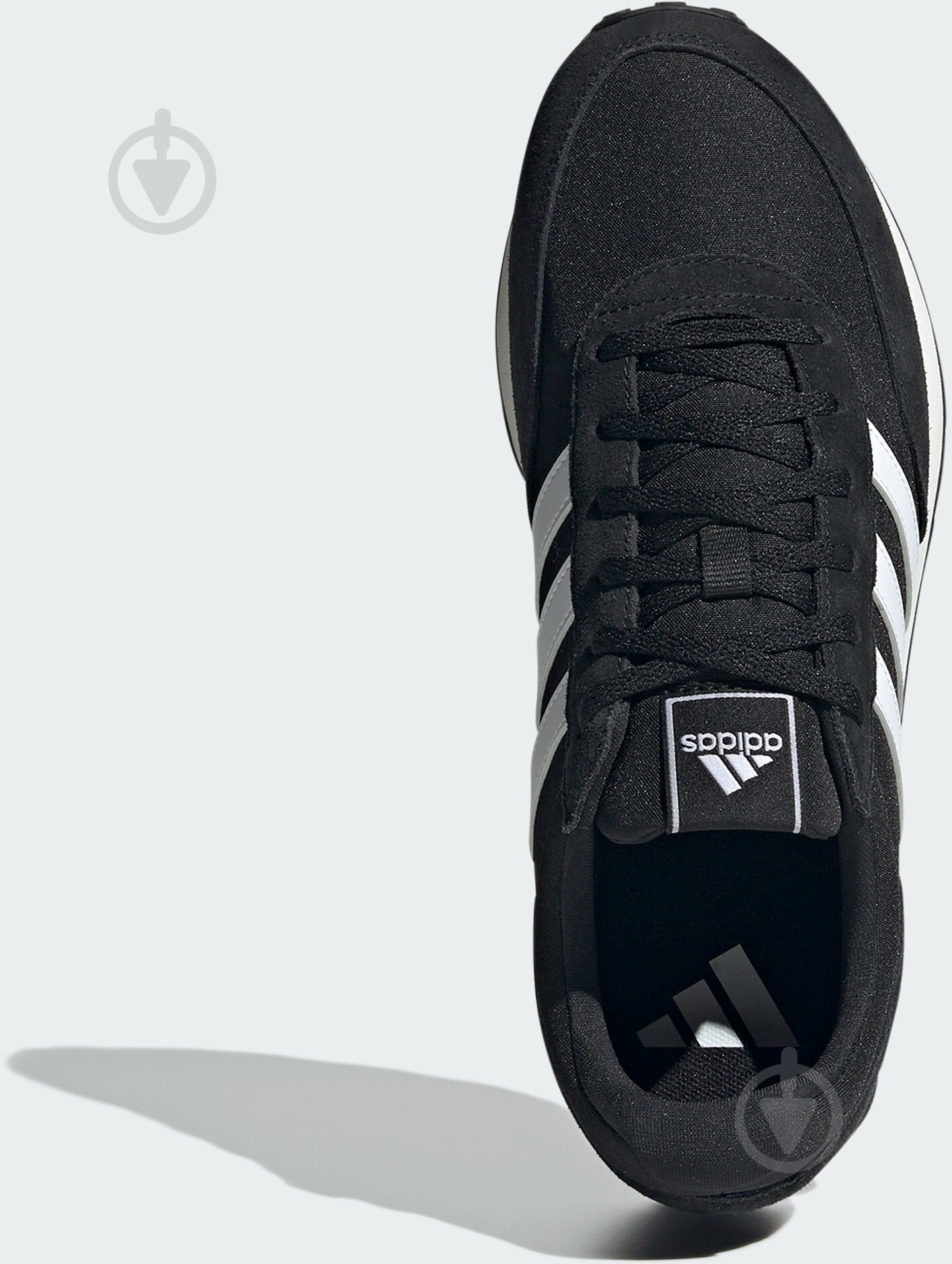 Кросівки чоловічі демісезонні Adidas RUN 60S 3.0 IE3826 р.45 1/3 чорні - фото 6