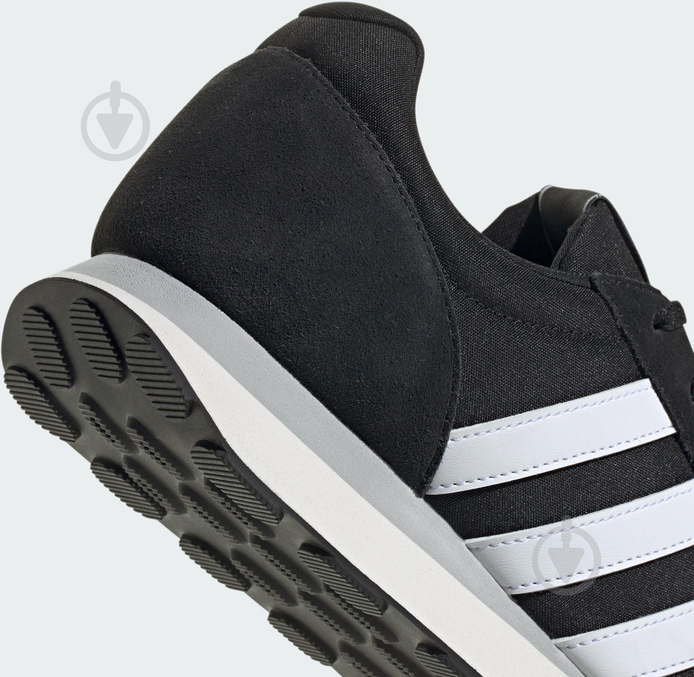 Кросівки чоловічі демісезонні Adidas RUN 60S 3.0 IE3826 р.45 1/3 чорні - фото 9