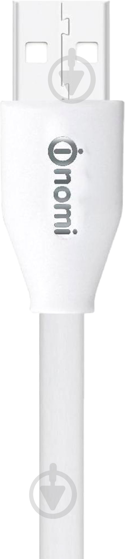 Кабель Nomi Lightning – USB 1,5 м белый (316198) DCF 15i - фото 2