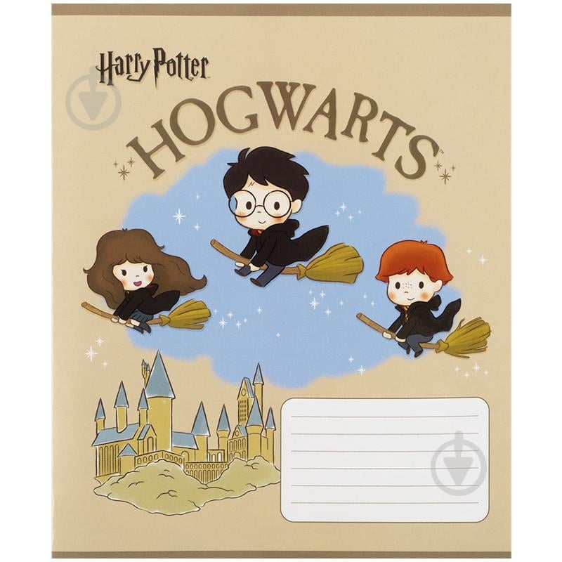 Зошит шкільний 12 арк. коса лінія Harry Potter KITE - фото 3