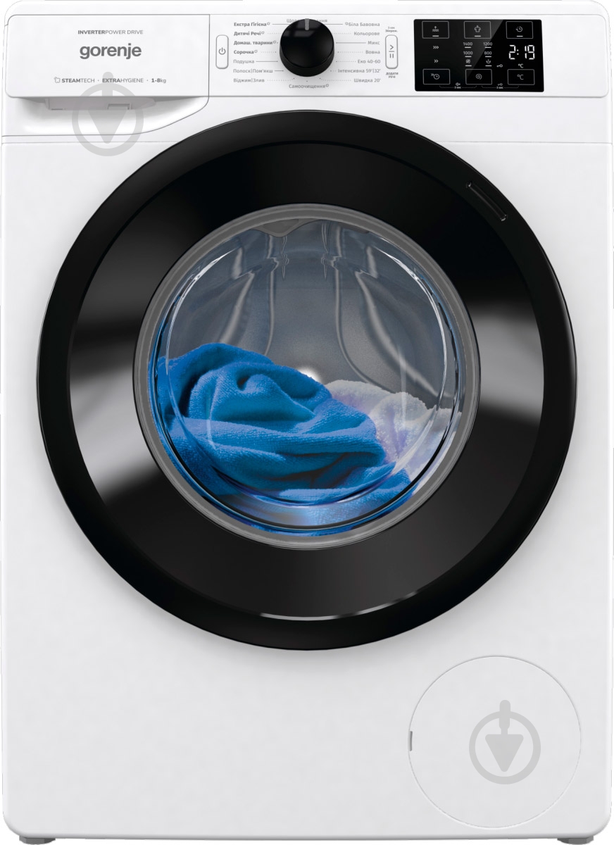Стиральная машина Gorenje WNEI84SDS/UA - фото 2 Стиральная машина Gorenje WNEI84SDS/UA - фото 2