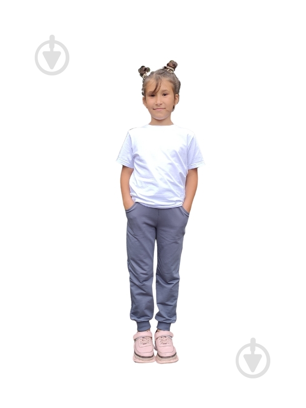 Штани дитячі Bibo р.134 сірий 9502 - фото 1