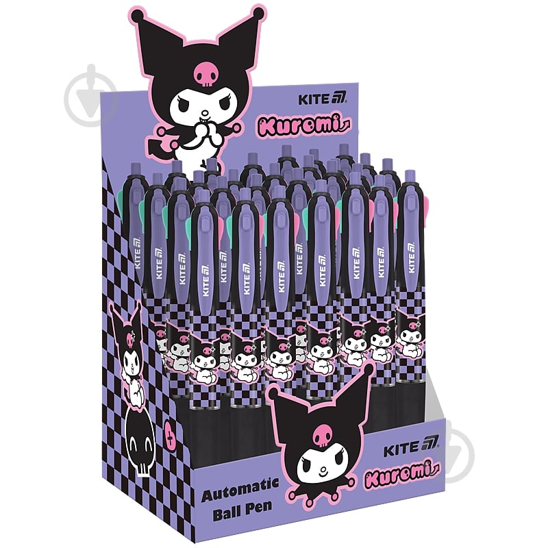 Ручка шариковая KITE Kuromi 4 цвета HK25-067 - фото 2