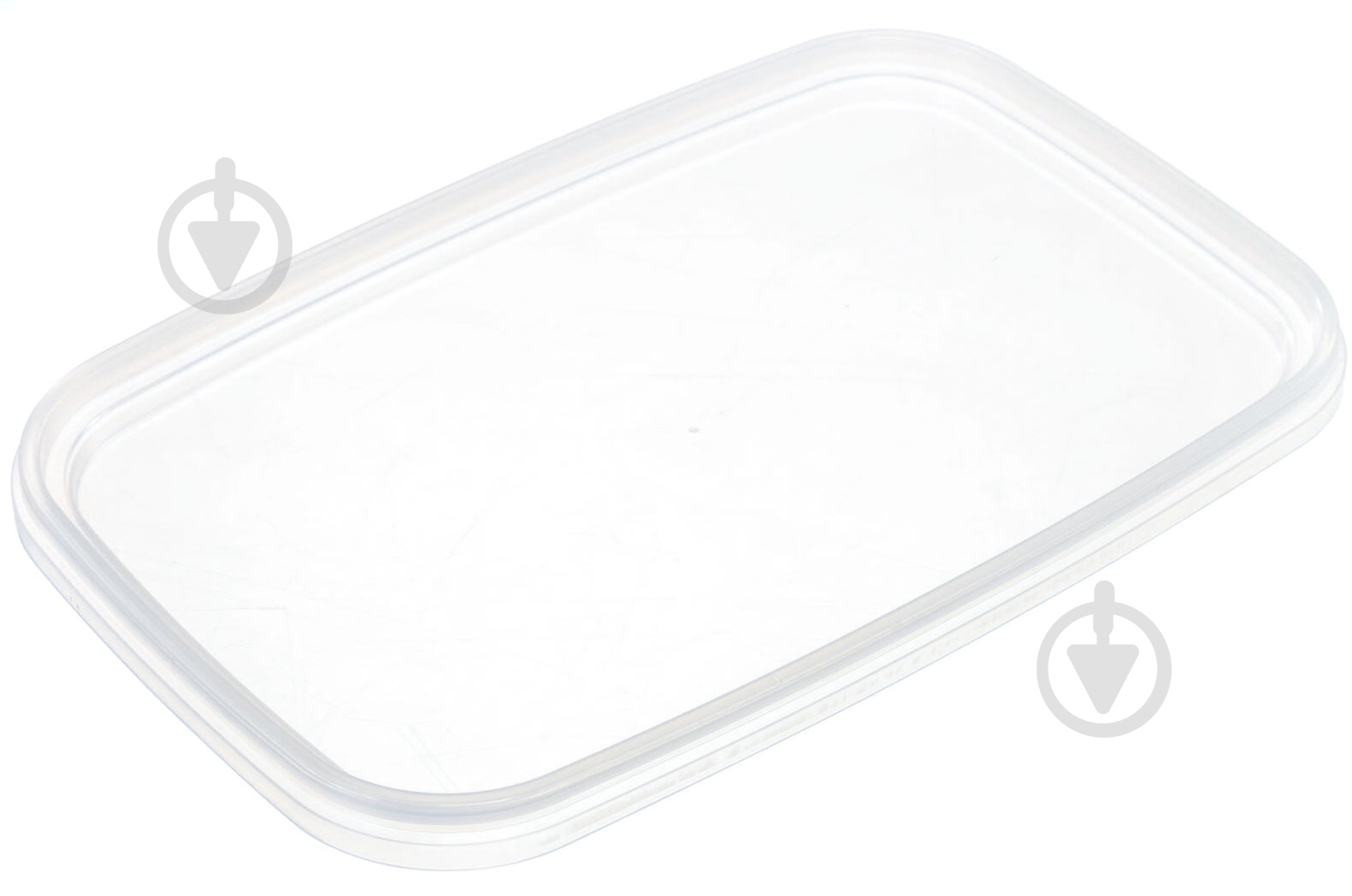 Крышка Poliplast к контейнеру 02,03,25 л прозрачный - фото 1