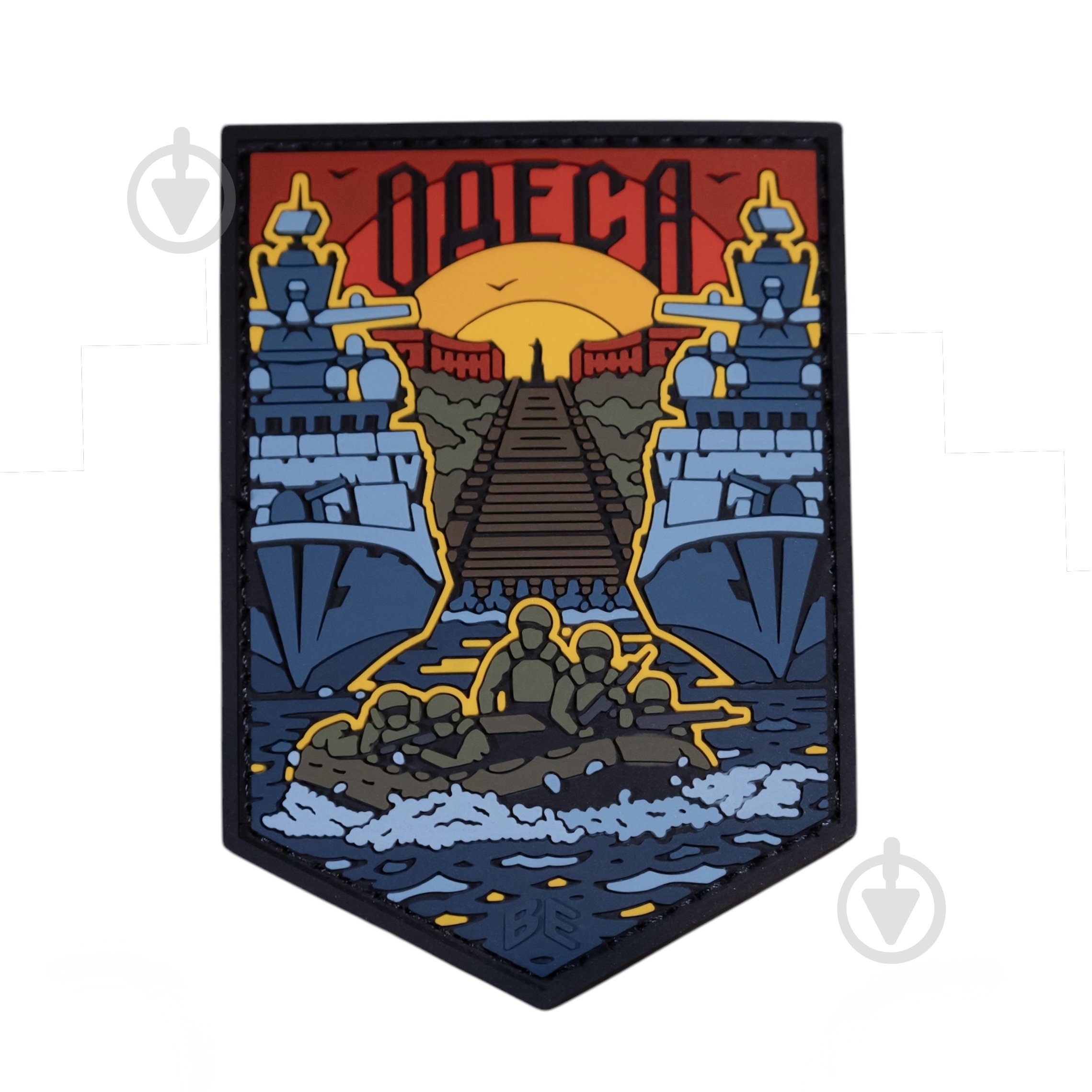 Шеврон Brand Element "Одеса" цветной 7,5х6см - фото 1