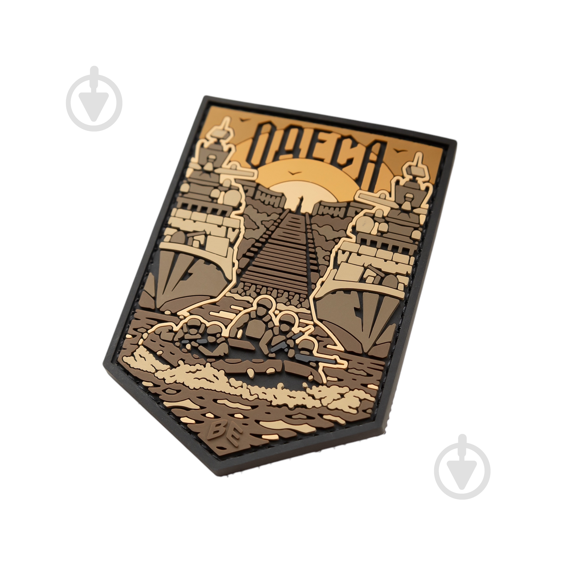 Шеврон Brand Element "Одесса" койот, 7,5х6см - фото 2