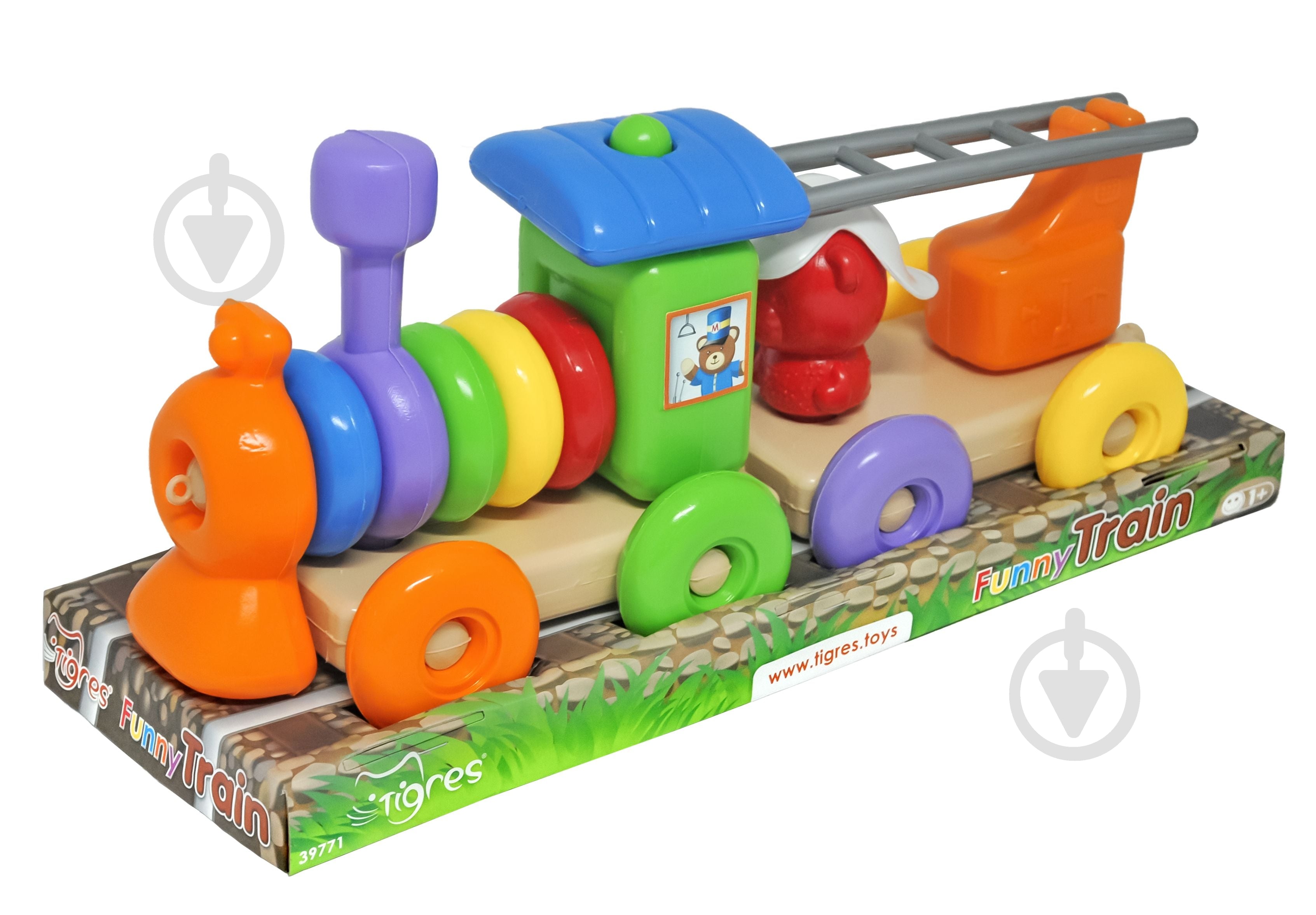 Развивающая игрушка Тигрес Funny Train 39771 - фото 1