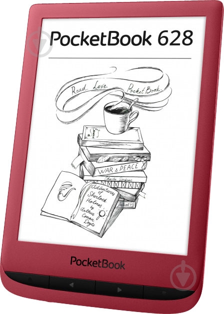 Електронна книга PocketBook 628 ruby red (PB628-R-CIS) - фото 3
