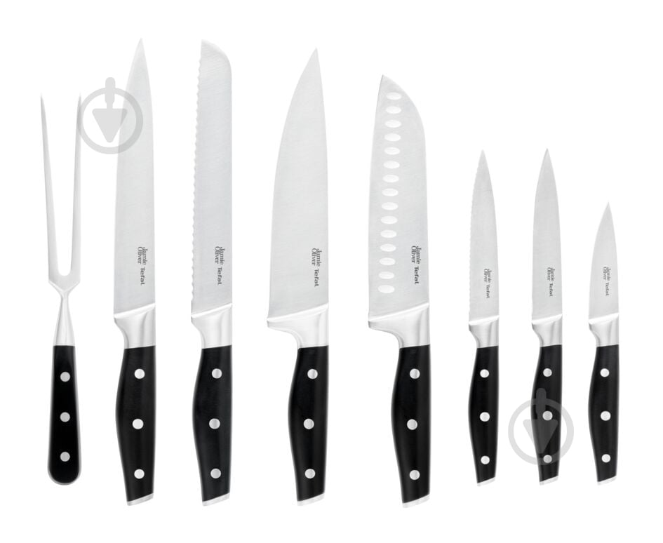 ᐉ Нож для шеф-повара Tefal Jamie Oliver 20 см K2670144 • Купить в