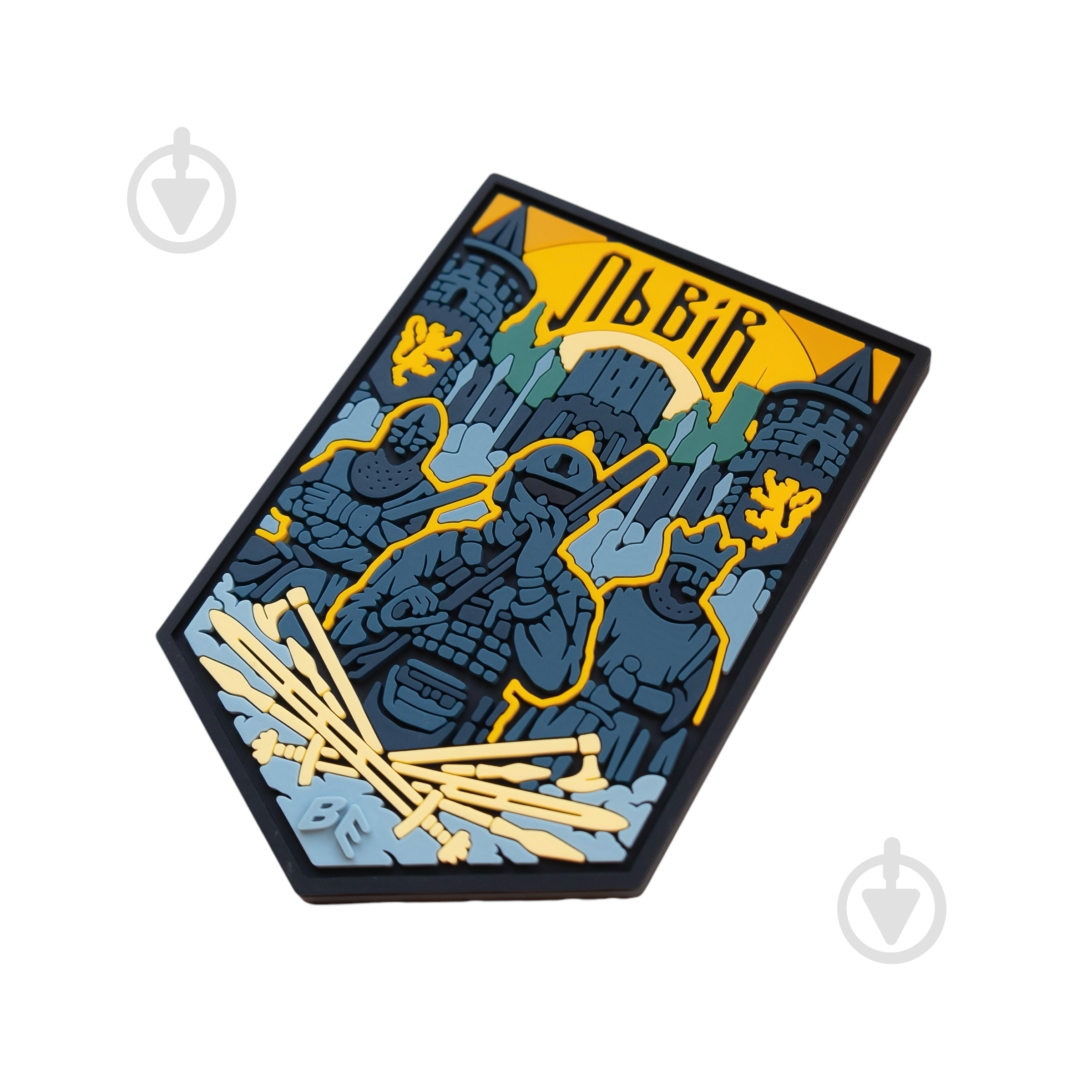 Шеврон-патч Brand Element "Львов" 7.5х6 см - фото 2