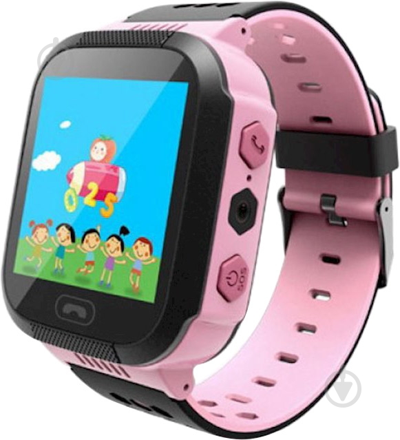 Смарт-годинник дитячий GoGPSme pink (K12PK) - фото 2