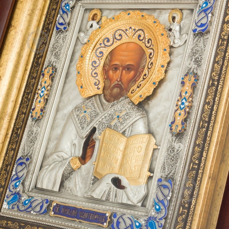 Икона Николай Чудотворец - фото 3