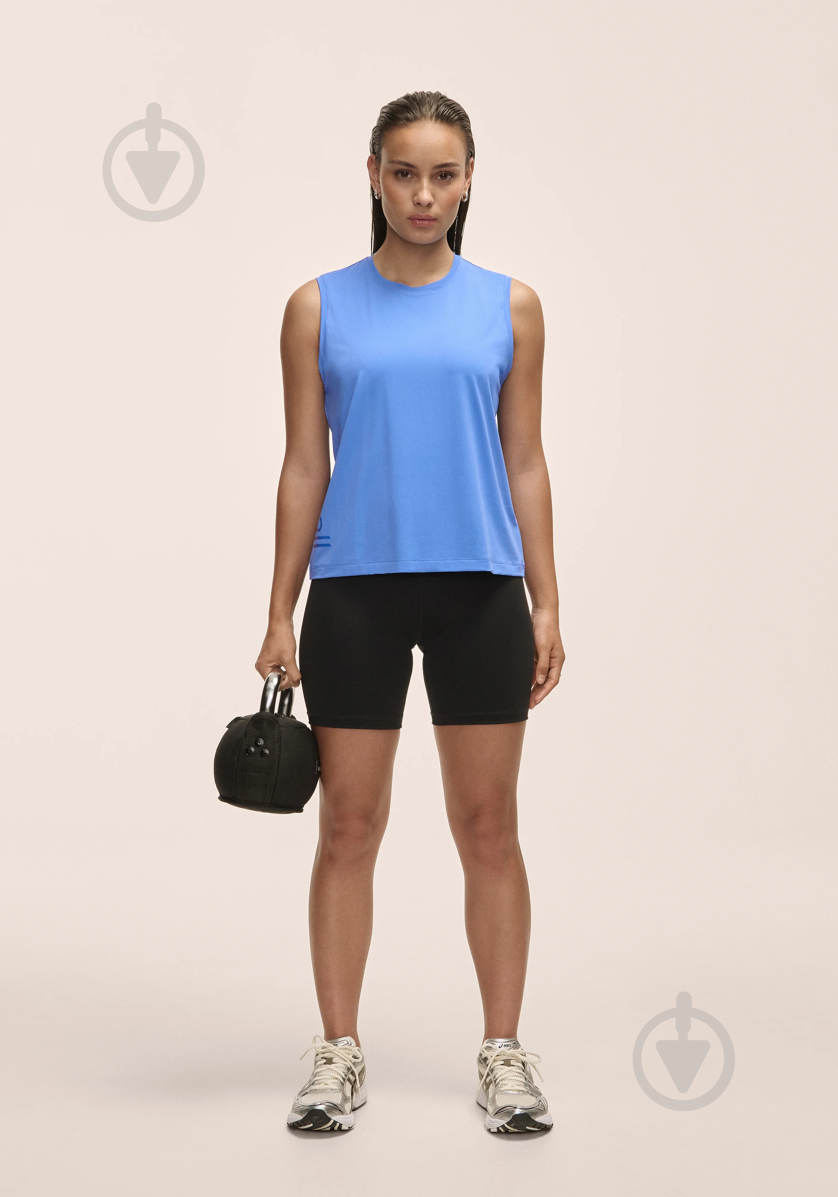 Майка Casall Graphic Tank 25005-583 р.L голубой - фото 4 Майка Casall Graphic Tank 25005-583 р.L голубой - фото 4