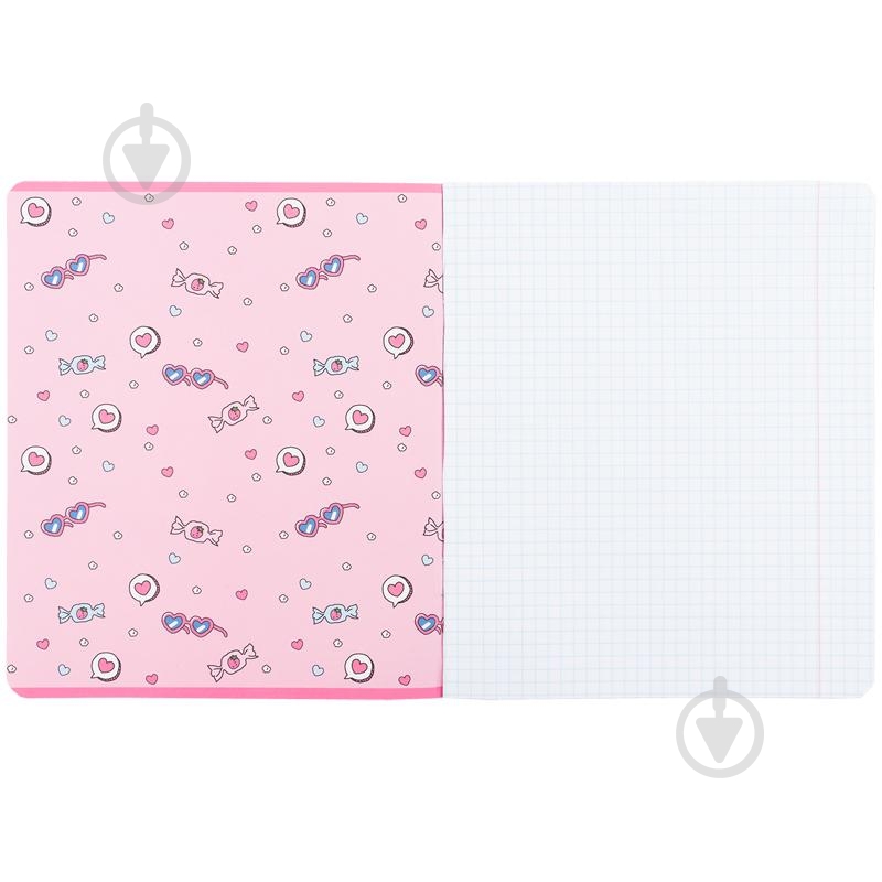 Набір зошитів 12 арк. клітинка Hello Kitty-1 5 шт. KITE - фото 3