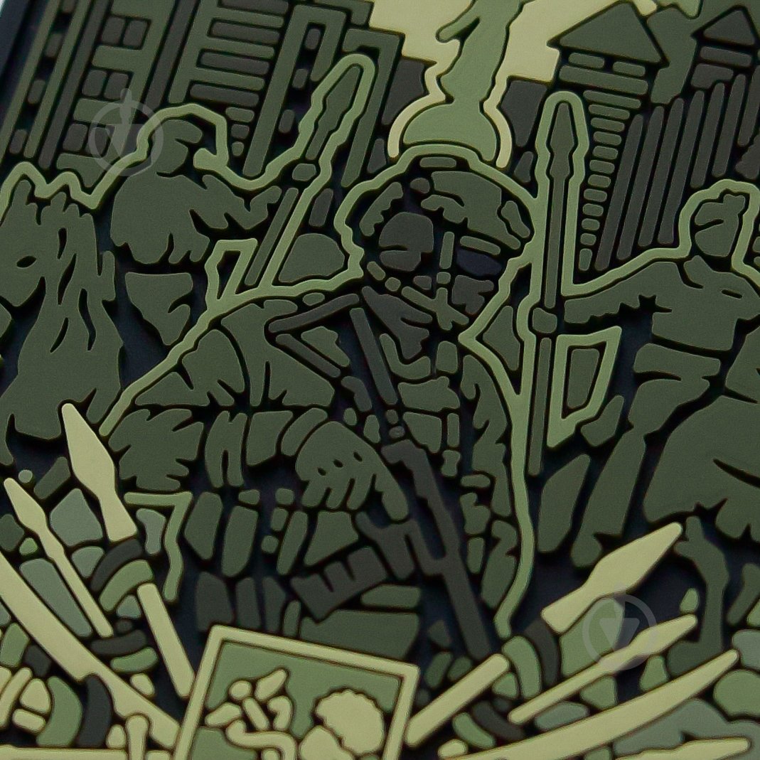 Шеврон-патч Brand Element "Харьков" Олива 7.5х6 см - фото 3