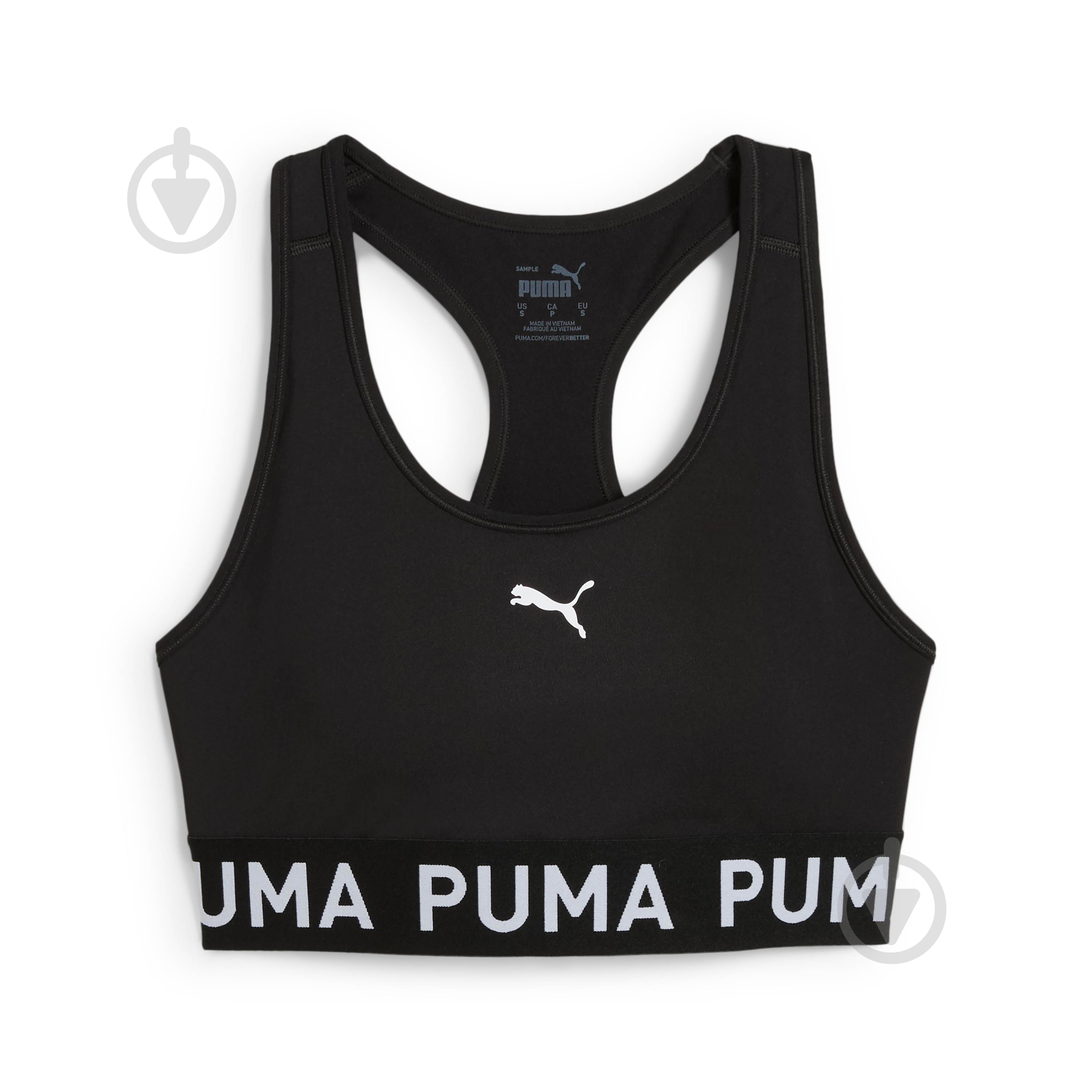 Бра Puma 4KEEPS ELASTIC BRA - P 52696201 р.L чорний - фото 6 Бра Puma 4KEEPS ELASTIC BRA - P 52696201 р.L чорний - фото 6