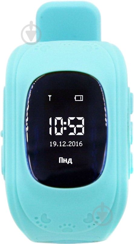 Смарт-часы детские GoGPSme turquoise (K50TR) - фото 1