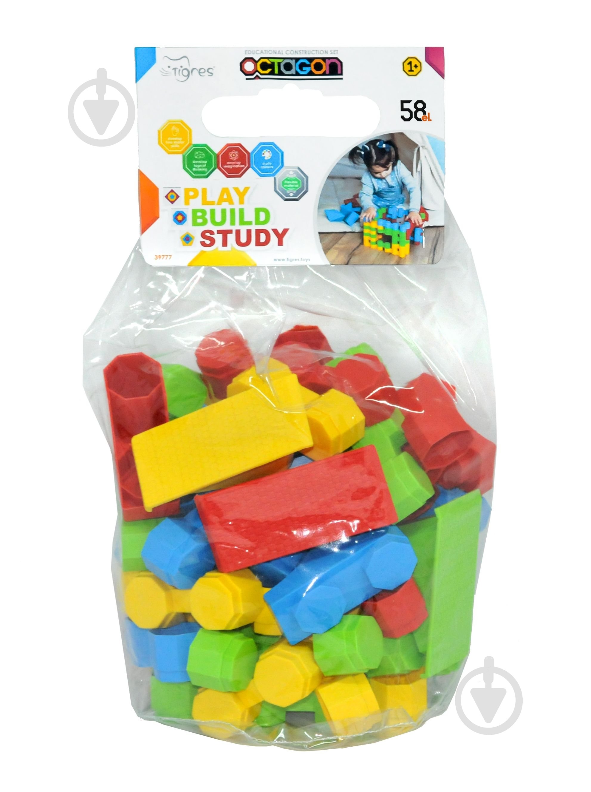 Конструктор Тигрес Octagon 39777 - фото 1 Конструктор Тигрес Octagon 39777 - фото 1