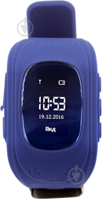 Смарт-часы детские GoGPSme dark blue (K50DBL) - фото 1