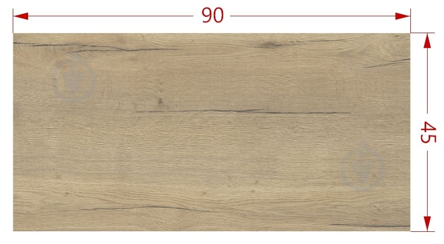 Плитка Stargres Halifax Natural (KW) Gres szkl. Rett 45x90x3 см - фото 6