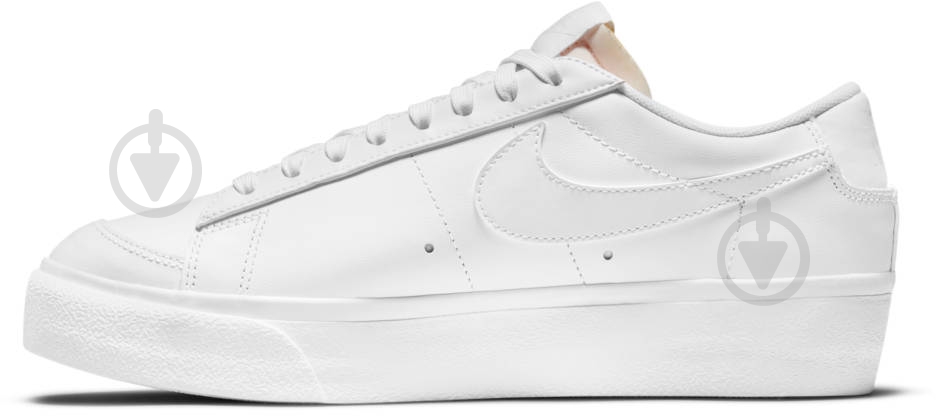 Кроссовки женские демисезонные Nike W BLAZER LOW PLATFORM DJ0292-100 р.41 белые - фото 2