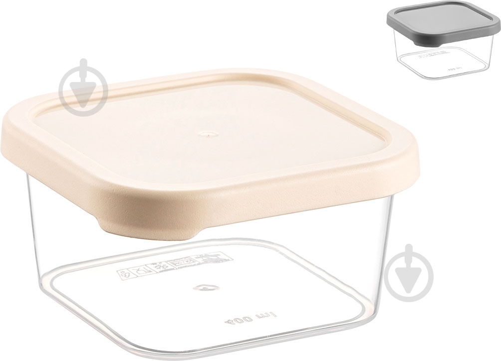 Контейнер пищевой Idea Home 00811 Quick Box mix 0.4 л - фото 1 Контейнер пищевой Idea Home 00811 Quick Box mix 0.4 л - фото 1