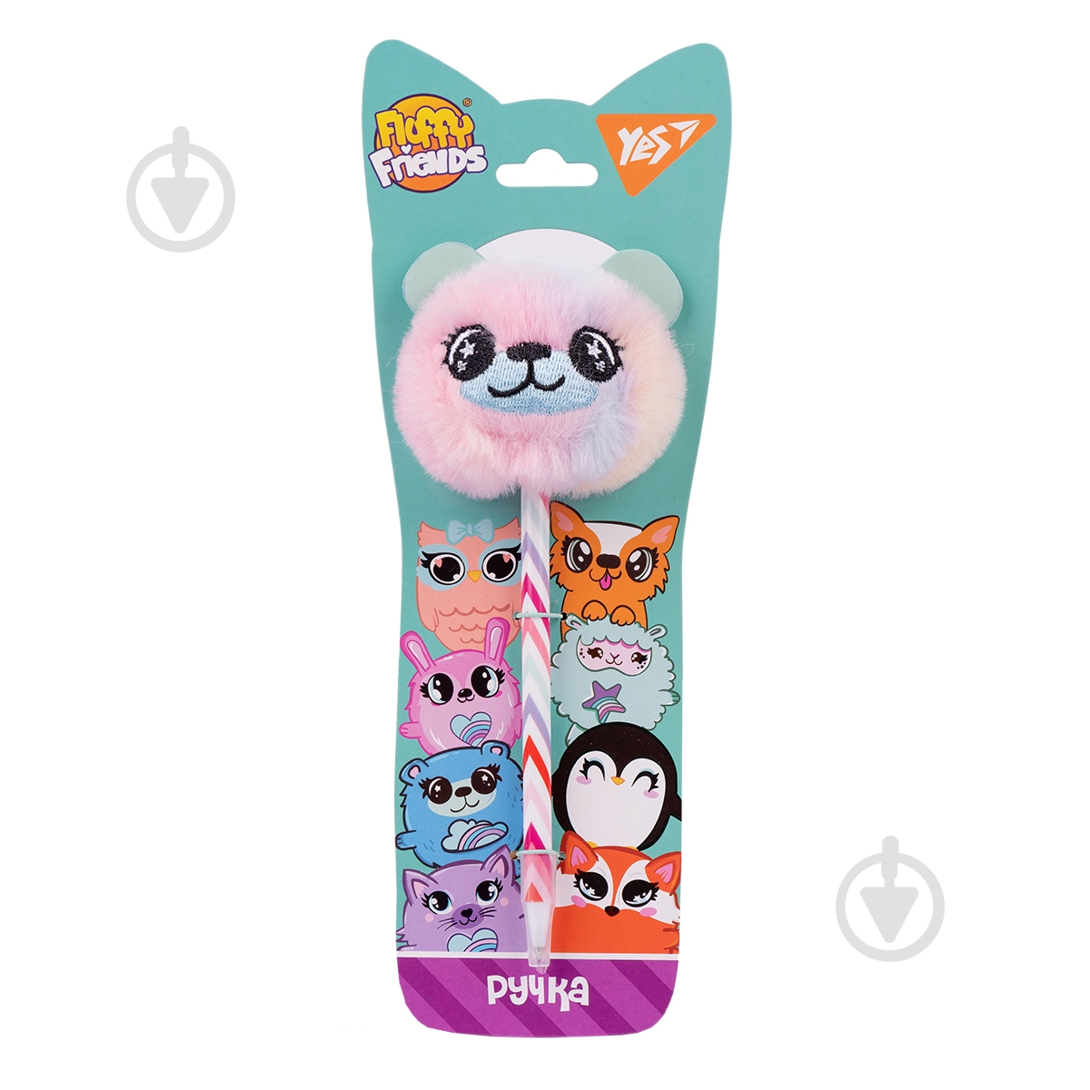 Ручка YES Fluffy Friends - медвежонок Юкс - фото 1