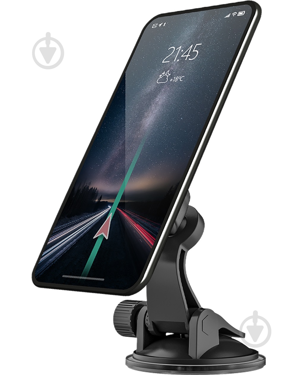 Автодержатель Defender CH-119 магніт черный - фото 4 Автодержатель Defender CH-119 магніт черный - фото 4