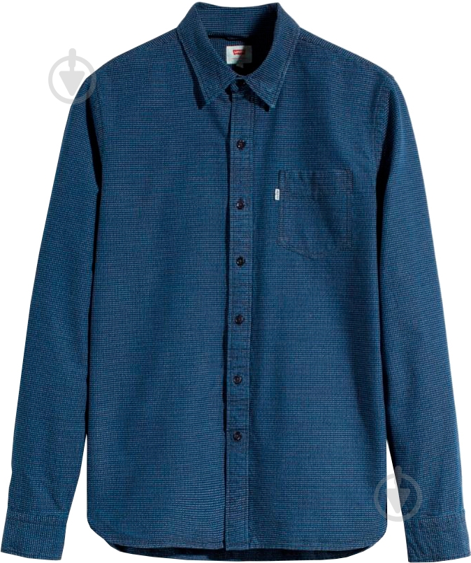 Рубашка LEVIS 65824;0353 р. S синий - фото 1 Рубашка LEVIS 65824;0353 р. S синий - фото 1