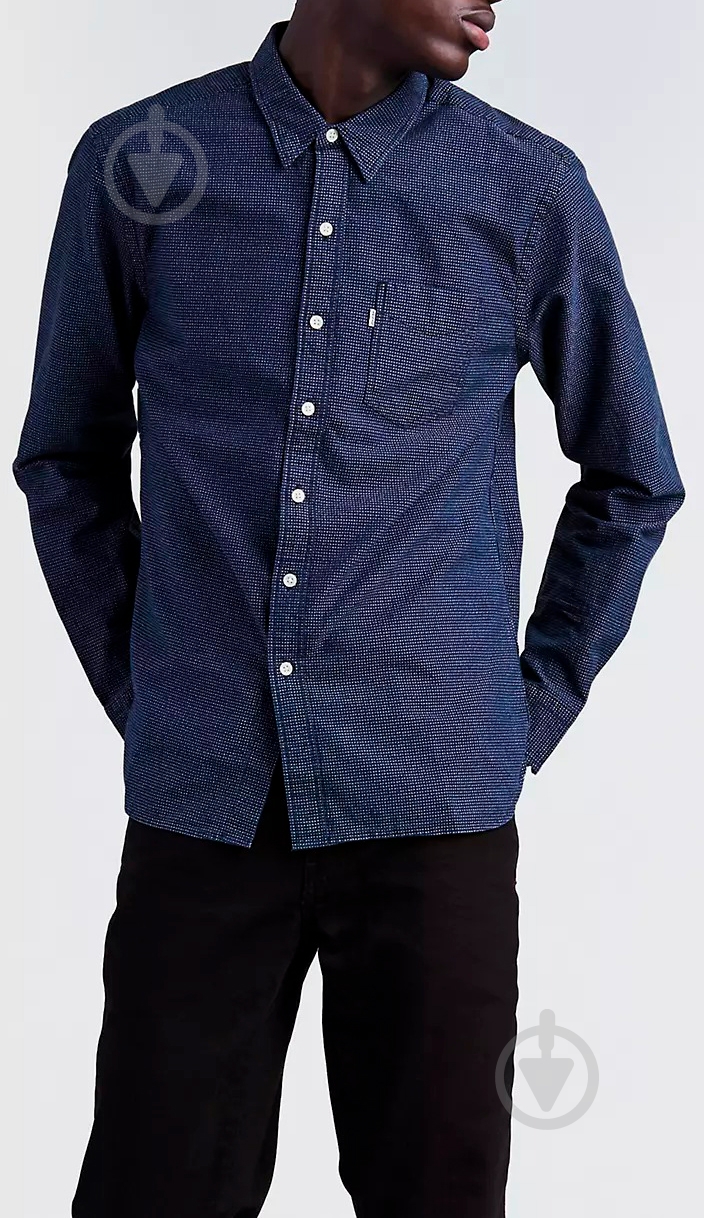 Рубашка LEVIS 65824;0353 р. S синий - фото 2 Рубашка LEVIS 65824;0353 р. S синий - фото 2