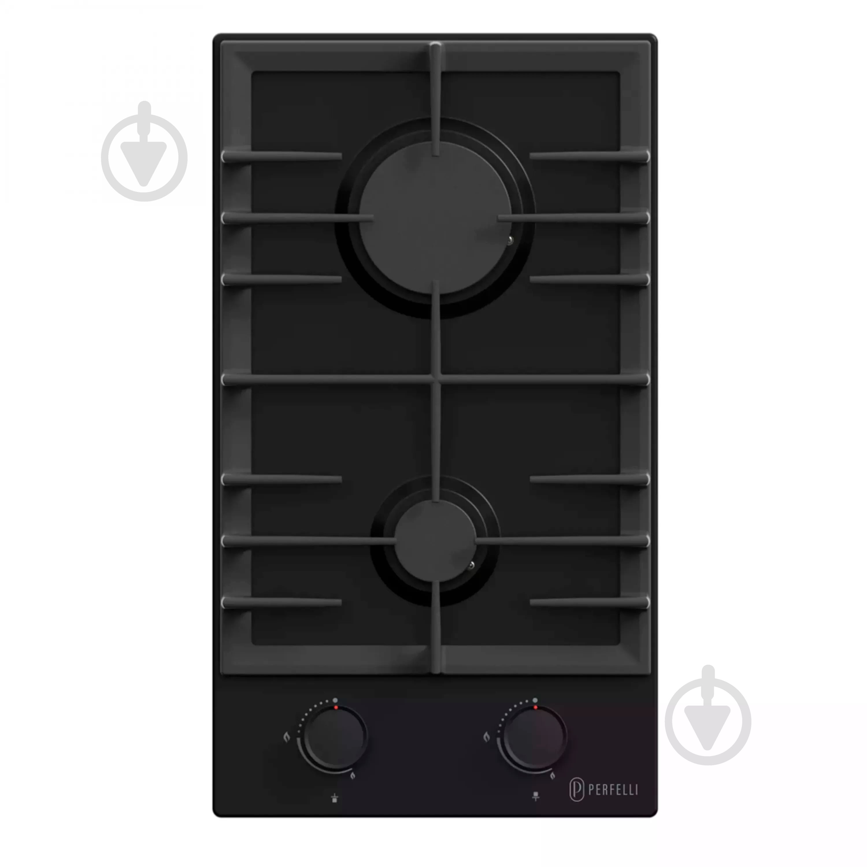 Варочная поверхность газовая Perfelli DIAMOND M39C NERO - фото 1