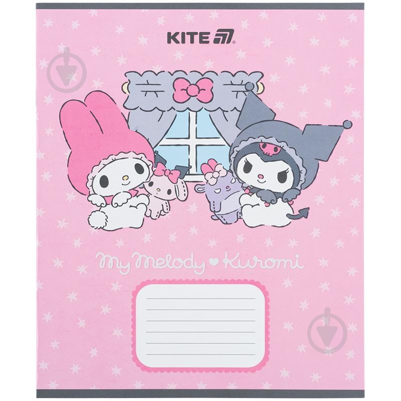 Набір зошитів 12 арк. коса лінія Kuromi 5 шт. KITE - фото 2