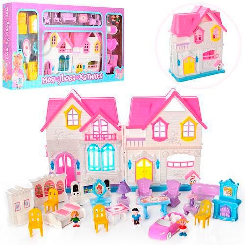 Будиночок з меблями WD-921B-E - фото 1 Будиночок з меблями WD-921B-E - фото 1