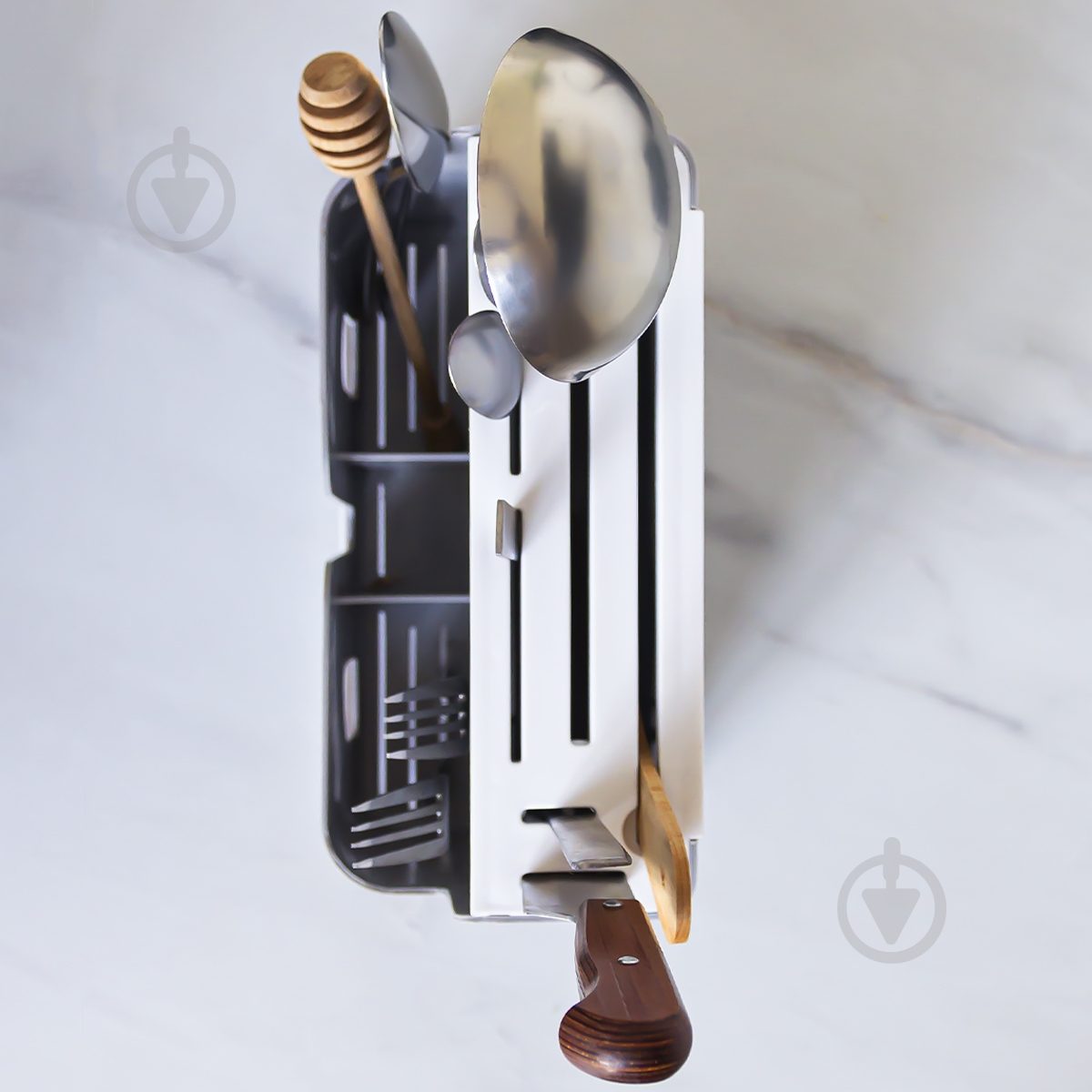 Полка настольная MVM KP-55 GRAY/WHITE - фото 8 Полка настольная MVM KP-55 GRAY/WHITE - фото 8