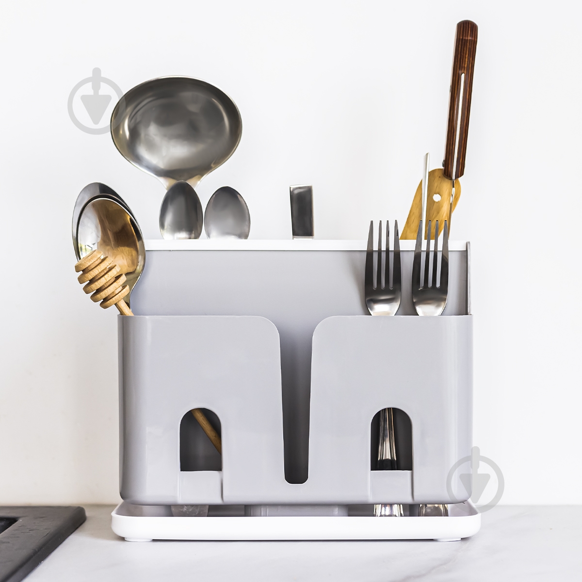 Полка настольная MVM KP-55 GRAY/WHITE - фото 7 Полка настольная MVM KP-55 GRAY/WHITE - фото 7