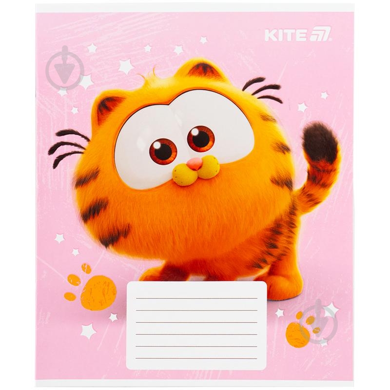 Набір зошитів 12 арк. коса лінія Garfield 5 шт. KITE - фото 2 Набір зошитів 12 арк. коса лінія Garfield 5 шт. KITE - фото 2