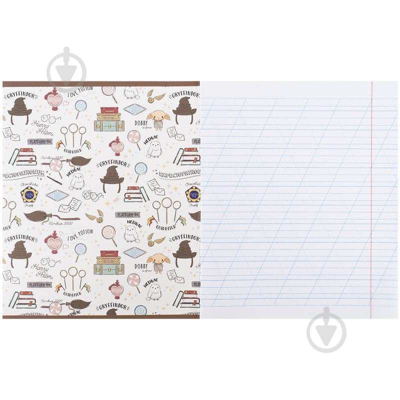 Набор тетрадей 12 лист. коса линия Harry Potter 5 шт. KITE - фото 3 Набор тетрадей 12 лист. коса линия Harry Potter 5 шт. KITE - фото 3