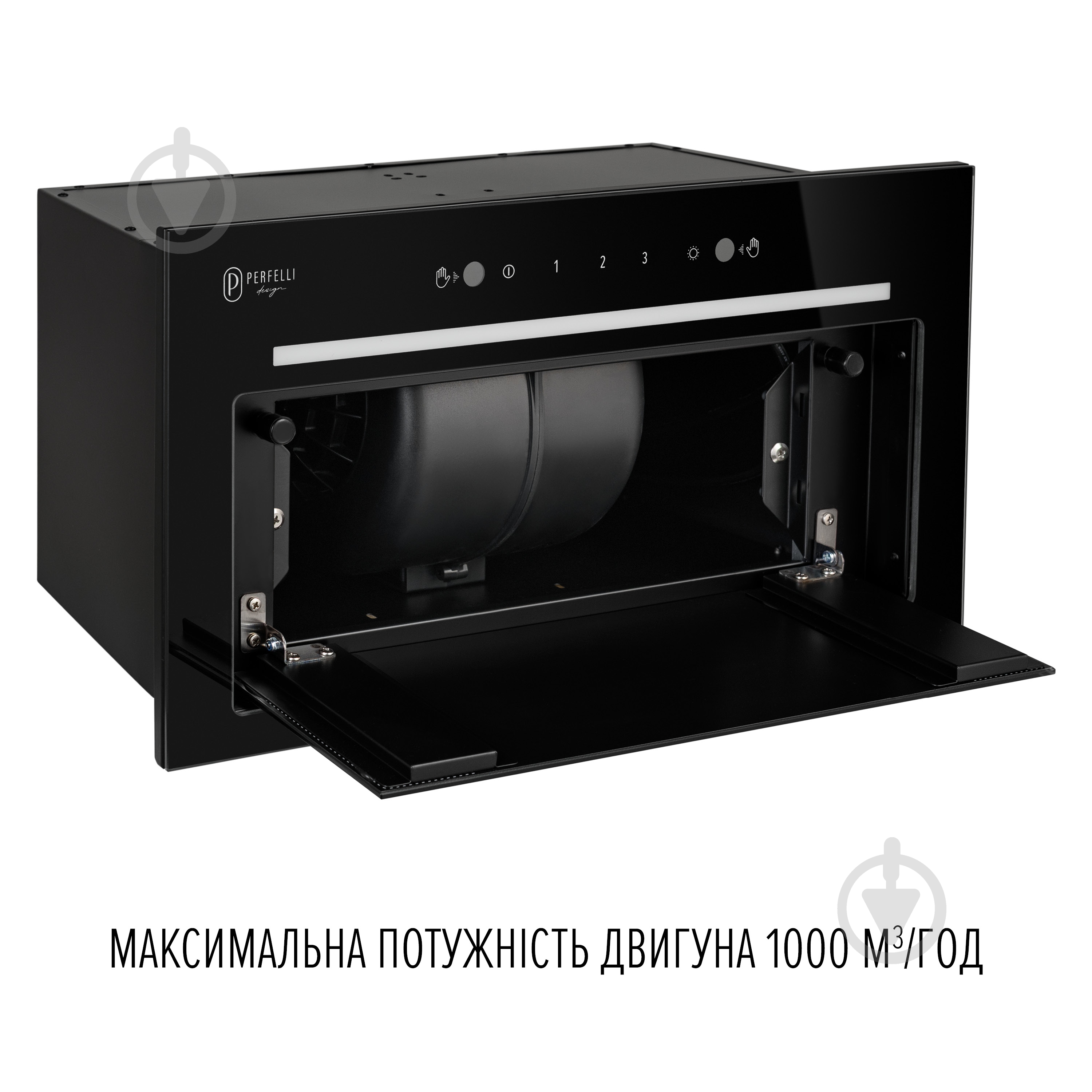 Вытяжка Perfelli Design FILINI 5NW NERO SILENZIO - фото 9