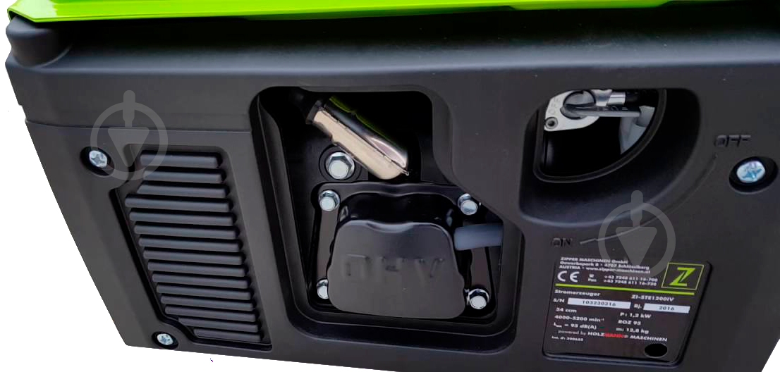 Генератор бензиновый Zipper 1 кВт / 1,1 кВт 220 В ZI-STE1200IV - фото 4 Генератор бензиновый Zipper 1 кВт / 1,1 кВт 220 В ZI-STE1200IV - фото 4
