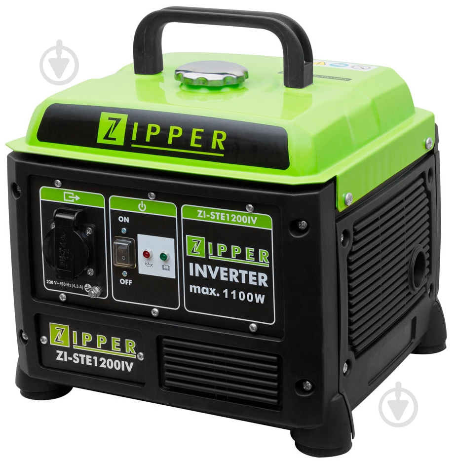Генератор бензиновый Zipper 1 кВт / 1,1 кВт 220 В ZI-STE1200IV - фото 1 Генератор бензиновый Zipper 1 кВт / 1,1 кВт 220 В ZI-STE1200IV - фото 1