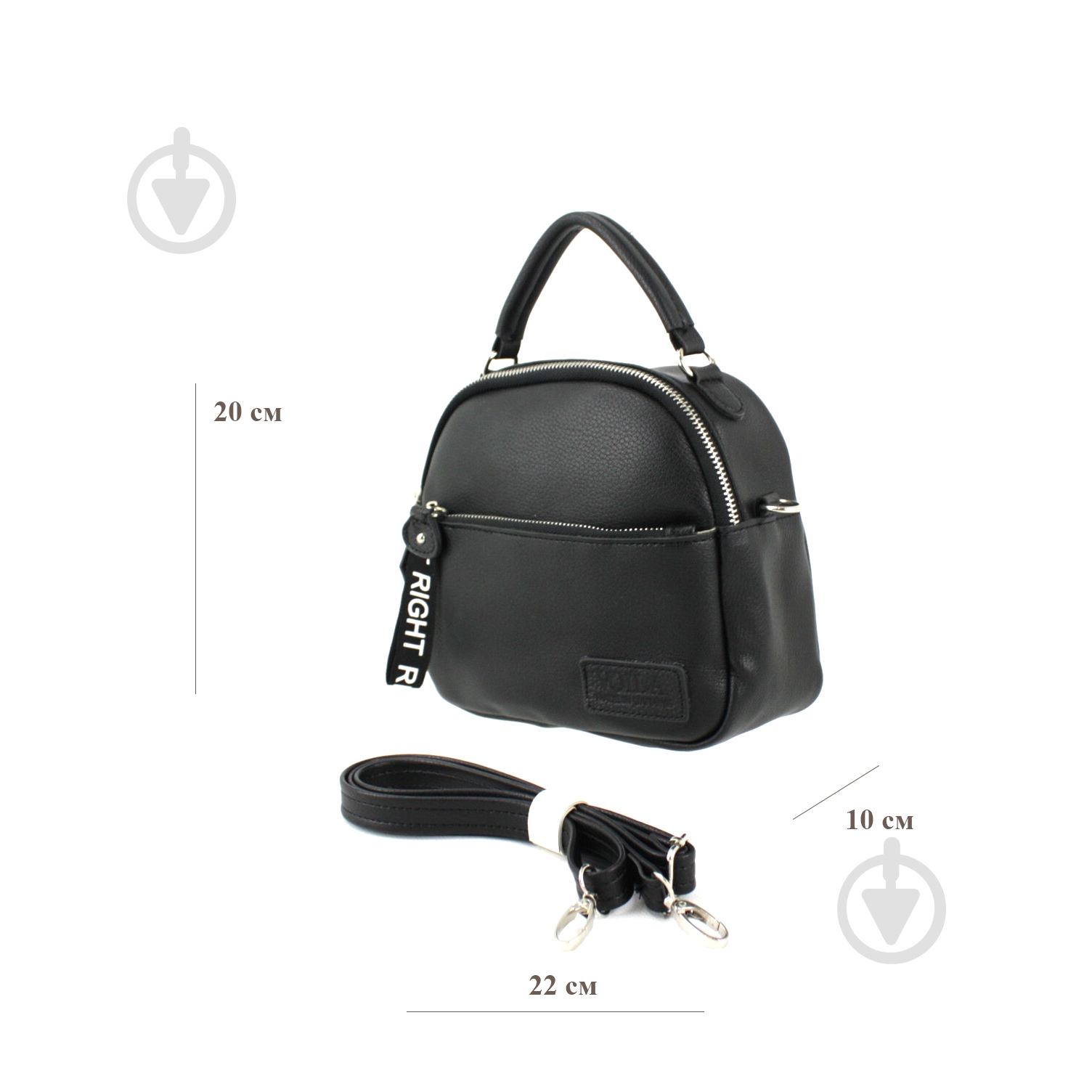 Сумка женская Wallaby 733.52.023 черный - фото 2