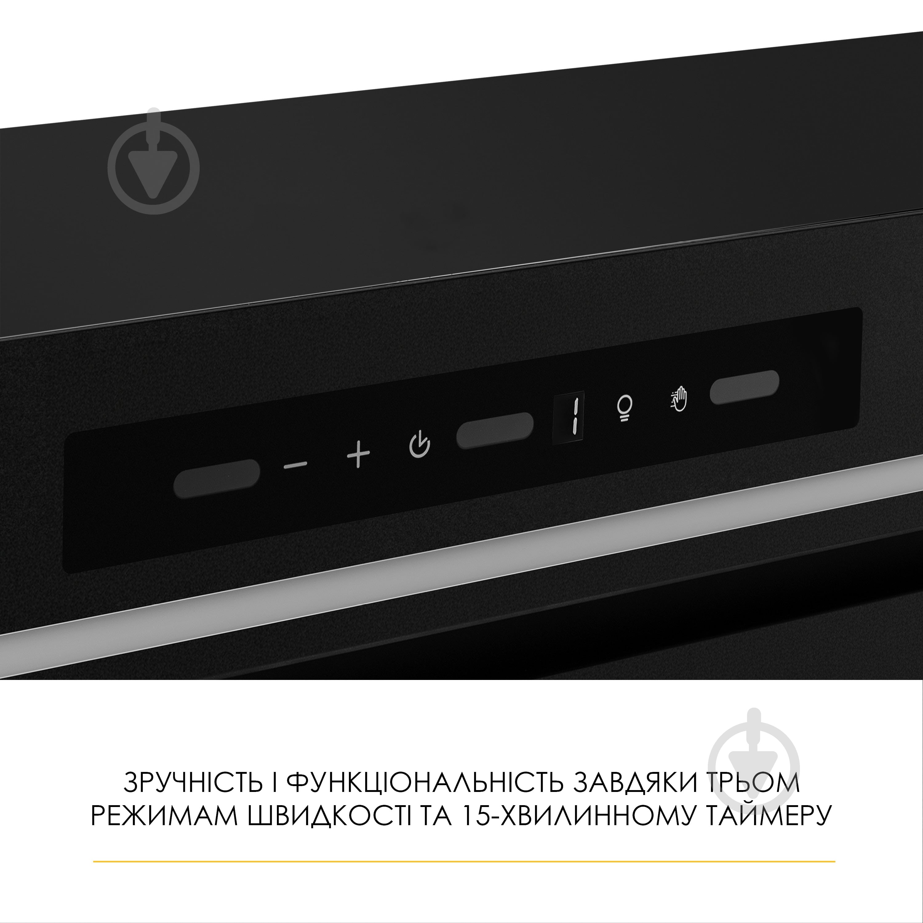 Витяжка WEILOR LUMINA WBG 69 BLACK MATTE SILENCE — фото 12