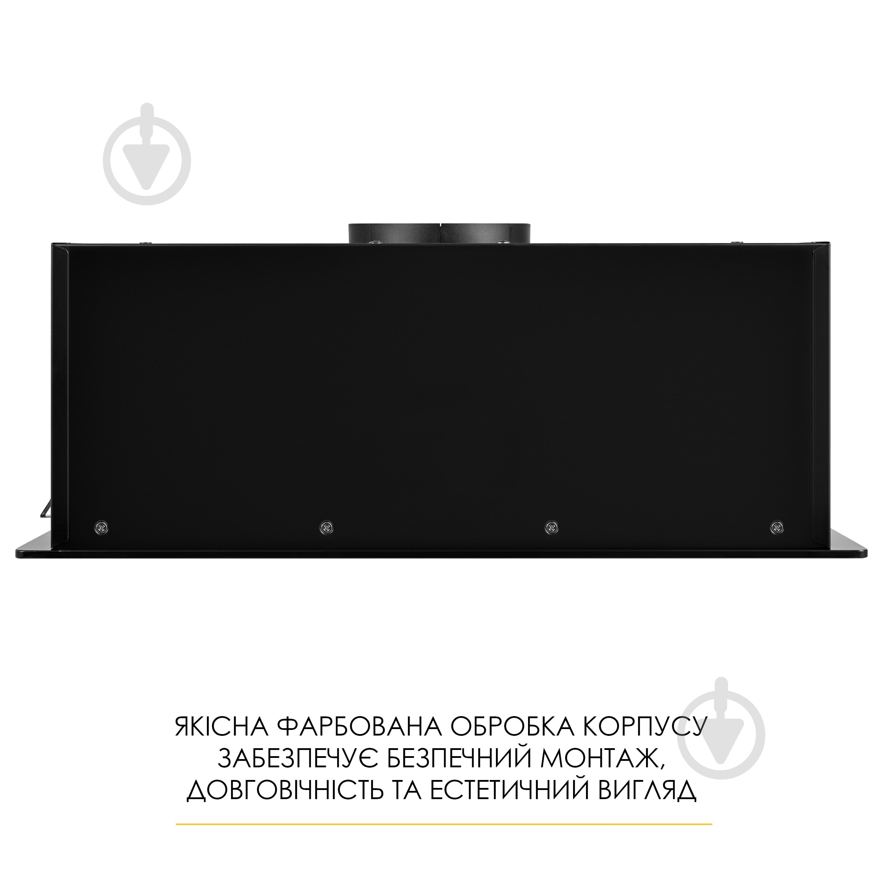 Витяжка WEILOR LUMINA WBG 69 BLACK MATTE SILENCE — фото 14