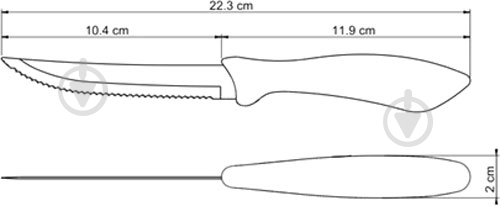 Нож для стейка Tramontina Affilata 127 мм 23651/105 - фото 2 Нож для стейка Tramontina Affilata 127 мм 23651/105 - фото 2