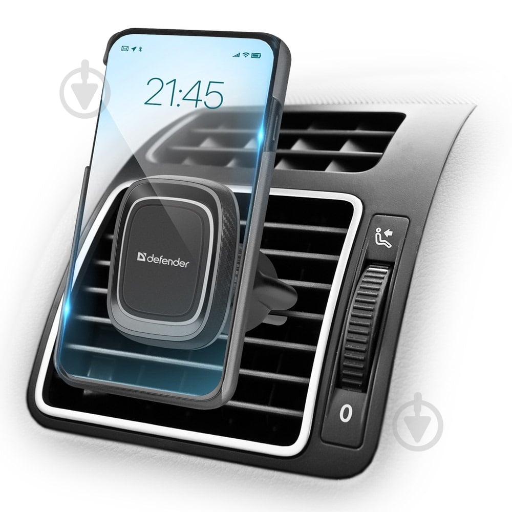 Автодержатель Defender CH-129 черный - фото 3