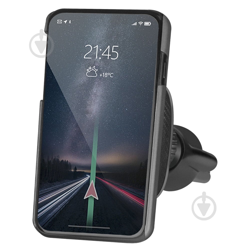 Автодержатель Defender CH-129 черный - фото 2