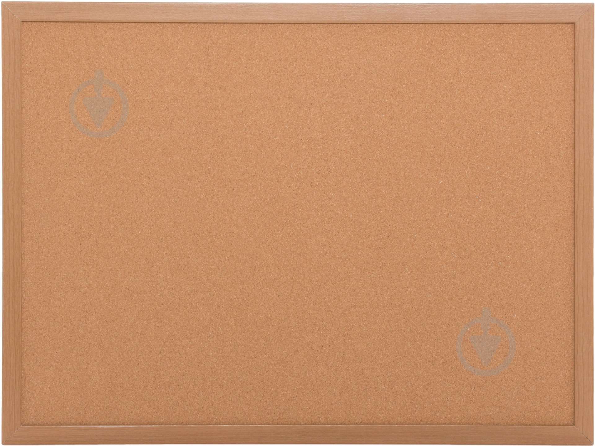 Доска пробковая Optima 45*60 см деревянная рамка - фото 1