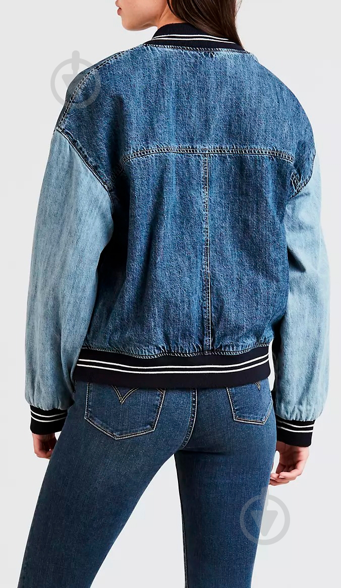 Куртка жіноча LEVIS 56634;0000 р.L синя - фото 3