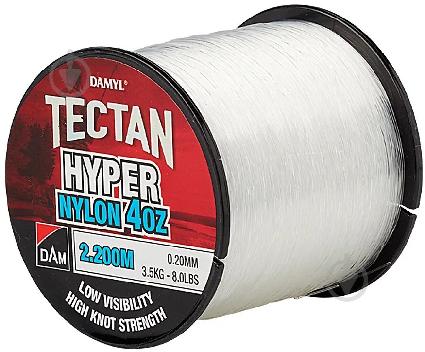 Леска DAM Damyl Tectan Hyper (clear) 540м 0,45мм 13,5кг - фото 1 Леска DAM Damyl Tectan Hyper (clear) 540м 0,45мм 13,5кг - фото 1