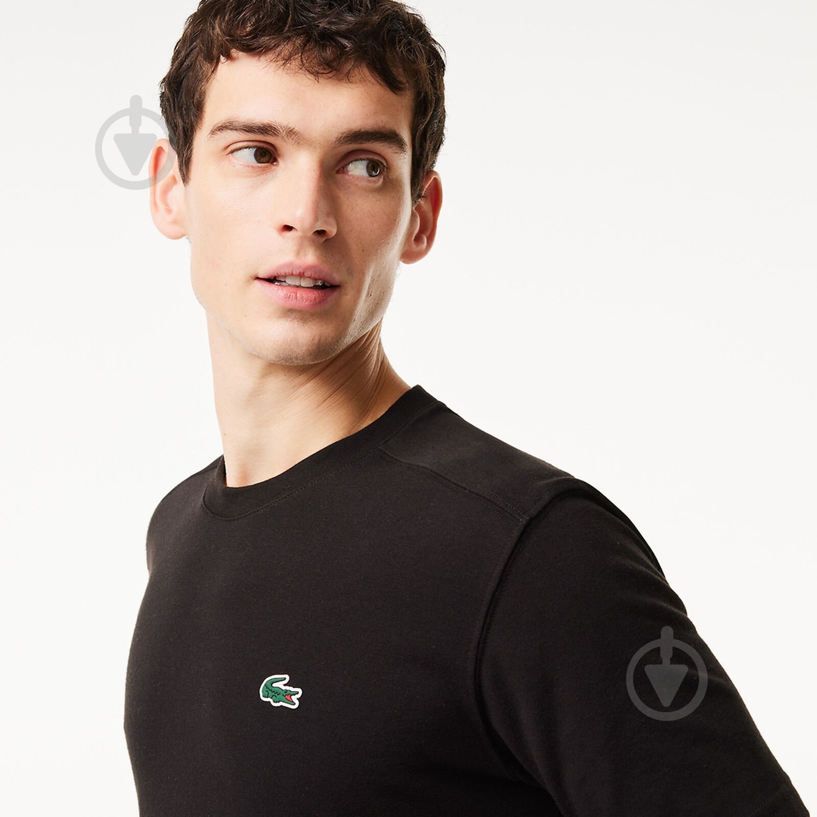 Футболка Lacoste Technical Cotton Tennis T-Shirt TH7618031 р.4 черный - фото 7